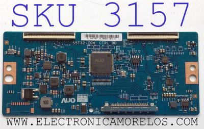 T-CON PARA TV VIZIO / NUMERO DE PARTE 55.43T10.C07 / 55T32-COM / CTRL BD / 5543T10C07 / D500000 / PANEL BOEI430WQ1 / TPT430WR-QVN03.U / DISPLAY T430QVN03.8 / MODELOS M43Q6-J04 / M43Q6-J04 LBVAG5KX / V435-J01 / V435-J01 LTPWE6WZ
